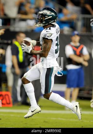 Philadelphia Eagles cornerback Jalen Mills (31) prior to the game against  the Washington Redskins at FedEx Field in Landover, Maryland on Sunday,  September 10, 2017. Credit: Ron Sachs/CNP /MediaPunch Stock Photo - Alamy