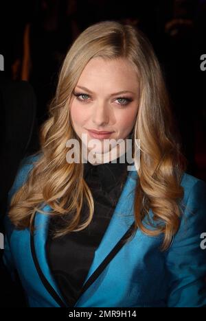 Amanda Seyfried 'In Time' UK film premiere held at the Curzon Mayfair