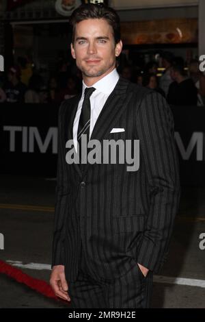 Matt Bomer at the Los Angeles Premiere of 'In Time' held at the Regency Village Theatre. Los Angeles, CA. 20th October 2011. Stock Photo