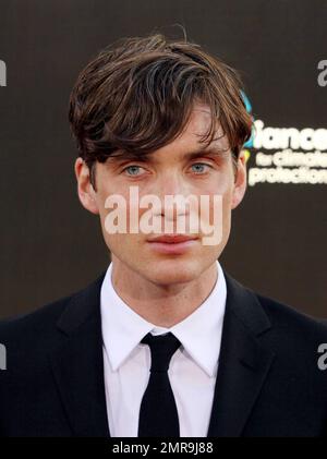 Cillian Murphy walks the red carpet at Grauman’s Chinese Theatre for the LA screening of Warner Bros. Pictures' 'Inception' to benefit the nonprofit, climate change organization, The Alliance for Climate Protection.  Early reviews for the sci-fi action thriller, which stars among others Leonardo DiCaprio, Ellen Page, Marion Cotillard and Sir Michael Caine, have been positive and with words such as 'cornea-melting', 'ear-shattering' and 'brain-buster' being used to describe director Christopher Nolan's latest film, it seems summer audiences are in for a treat.  Nolan has been quoted as saying, Stock Photo