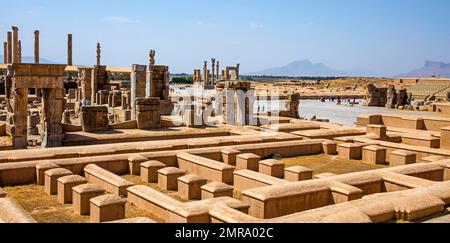 Palace Ruins, Persepolis, Persepolis, Iran, Asia Stock Photo