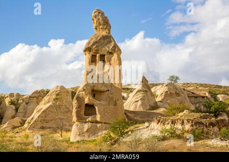 Valley of the Doves, fantastic tuff formations, Cappadocia, Turkey, Cappadocia, Turkey, Asia Stock Photo