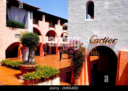 Luxury shop Porto Cervo Sardinia Italy Europe Stock Photo Alamy