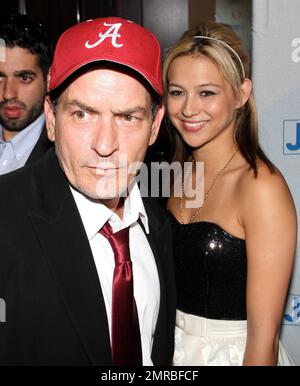 Natalie Kenly aka Natty and Charlie Sheen Charlie Sheen smoking a