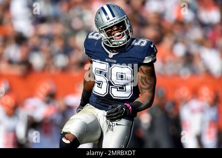 Cleveland Browns linebacker Anthony Walker Jr. (4) stands on the sideline  during an NFL football game against the Pittsburgh Steelers, Sunday, Oct. 31,  2021, in Cleveland. (AP Photo/Kirk Irwin Stock Photo - Alamy