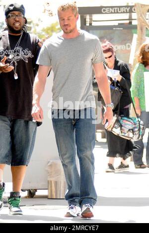 Jessica Biel and Eric Dane film scenes for their new movie "Valentines
