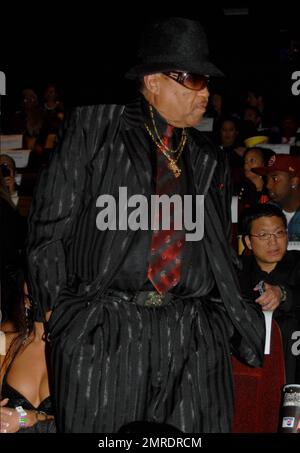 Michael Jackson's father Joe Jackson attends the Las Vegas premiere of Michael's film 'This Is It.' He also receives a star at the Brenden Theater. Las Vegas, NV. 10/27/09. Stock Photo