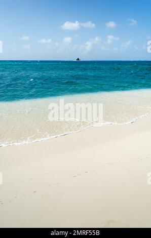 Typical Guna Yala Beach Stock Photo