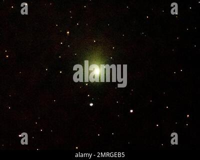 Sheerness, Kent, UK. 1st Feb, 2023. The rare 'Green Comet' known as 'C/2022 E3 (ZTF)' seen making its closest approach to Earth in the early hours seen from Sheerness, Kent. Credit: James Bell/Alamy Live News Stock Photo