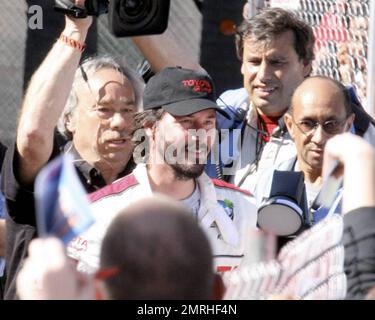 Keanu Reeves participates in day two of the Long Beach Celebrity Grand ...