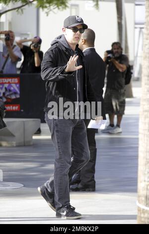 Colin Hanks at the LA Kings vs NJ Devils Stanley Cup Finals game at the Staples Center. Los Angeles, CA. 11th June 2012. . Stock Photo