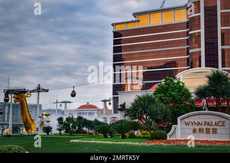 Wynn Palace Hotel Macau Stock Photo