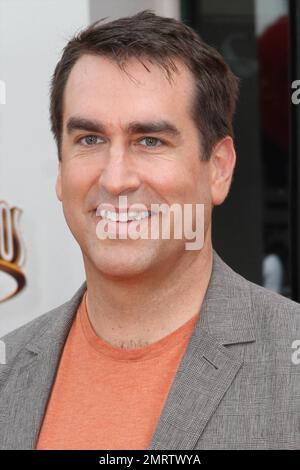 Rob Riggle at the 'Lorax' Premiere held at Universal Studios. Los Angeles, CA. 19th February 2012. Stock Photo