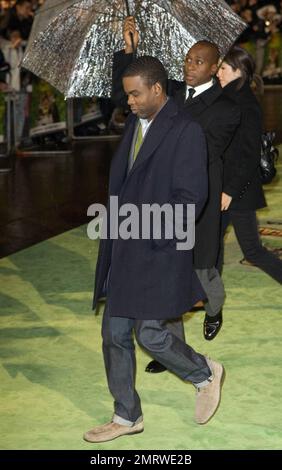 Chris Rock arrives at the UK Premiere of 'Madagascar Escape to Africa' at the Empire Cinema, Leicester Square, London, UK. 11/23/08. Stock Photo