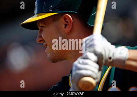 Baltimore Orioles Boog Powell in action, at bat during game at