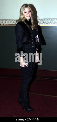 EXCLUSIVE!! 'Neighbours' actress Holly Valance attends Matt Goss' Caesars Palace Las Vegas show 'Matt Goss Live' which he has brought to the UK for the first time, performing at Royal Albert Hall. London, UK. 10/19/10. Stock Photo