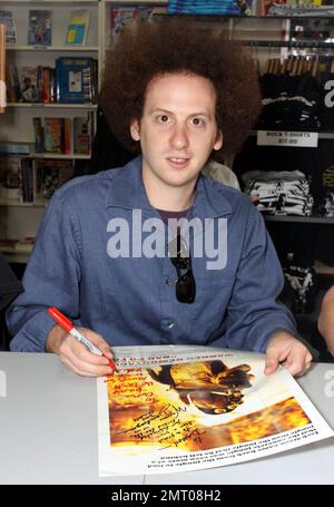 Warren Demontegue Actor Josh Sussman at a signing event with cast members of MTV's ...