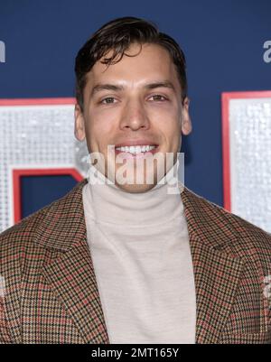 Westwood, CA. January 31, 2023, Joseph Baena arriving to the ’80 For Brady’ Los Angeles Premiere at Village Theatre on January 31, 2023 in Westwood, CA. © Lisa OConnor/AFF-USA.com Stock Photo