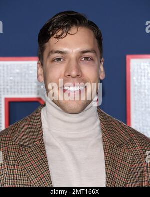 Westwood, CA. January 31, 2023, Joseph Baena arriving to the ’80 For Brady’ Los Angeles Premiere at Village Theatre on January 31, 2023 in Westwood, CA. © Lisa OConnor/AFF-USA.com Stock Photo