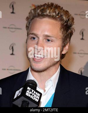 Spencer Pratt arrives at the Miss Universe pageant at the Atlantis Resort And Casino on Paradise Island in the Bahamas 23/8/09. Stock Photo