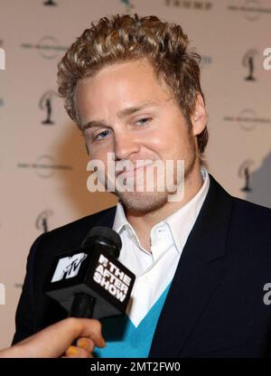 Spencer Pratt arrives at the Miss Universe pageant at the Atlantis Resort And Casino on Paradise Island in the Bahamas 23/8/09. Stock Photo