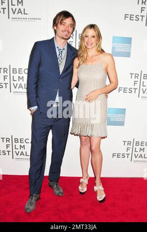 Christopher Backus and his wife, actress Mira Sorvino, attend the ...