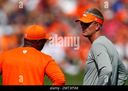 Carson, CA. 18th Nov, 2018. Denver Broncos head coach Vance Joseph