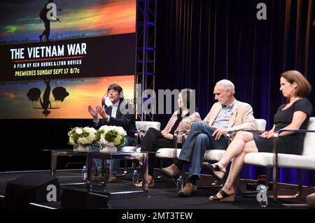 Ken Burns, From Left, Mai Elliott, Gen. Merrill McPeak And Lynn Novick ...