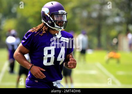 Ambitious Vikings tight end Bucky Hodges to wear No. 84