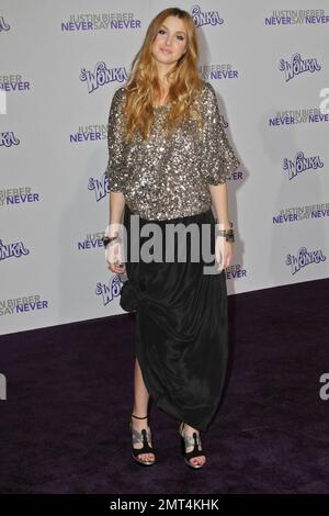Whitney Port at the premiere of 'Justin Bieber: Never Say Never' at Nokia Theatre, LA Live. Los Angeles, CA. 02/08/11. Stock Photo