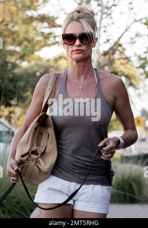 Former 'Desperate Housewives' star Nicollette Sheridan was spotted