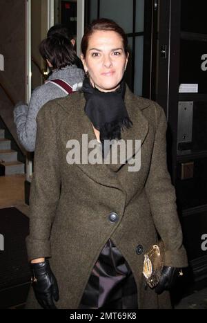 - Tracey Emin attends the London Premiere of 'Nowhere Boy' at BAFTA. London, UK. 11/26/09. Stock Photo