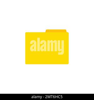 Open folder and close folder. Folders with documents. Four Folders icons. Vector illustration. Stock Vector