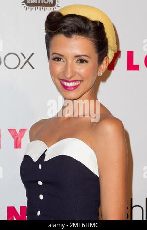 India de Beaufort arrives to the NYLON Magazine 13th Anniversary
