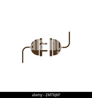 plug socket plug in vector flat illustration Stock Vector