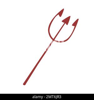 Trident set icon, logo isolated on white background Stock Vector