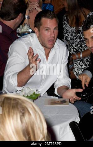 Doug Reinhardt attends Paris Hilton's launch of her new sunglasses line at a fashion show showcasing her new clothing collection at the Hard Rock Hotel and Casino. Las Vegas, NV. 10/2/09. Stock Photo