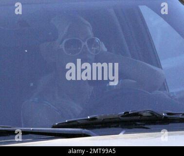 EXCLUSIVE!! Paris Hilton drives out of her gated community, the first  pictures of Hilton since