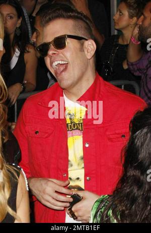 Celebrity blogger Perez Hilton attends his "One Night in Los Angeles