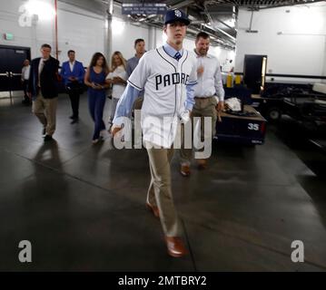 Meet C.J. Abrams, the Padres' baseball-barreling, windmill-dunking  first-round draft pick - The Athletic