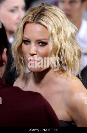 Actress Elizabeth Banks arriving at the premiere of "Pitch Perfect" at