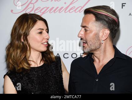 Fashion designer Marc Jacobs, right, and boyfriend Char Defrancesco attend  the premiere of Focus Features' The Beguiled at Metrograph on Thursday,  June 22, 2017, in New York. (Photo by Evan Agostini/Invision/AP Stock