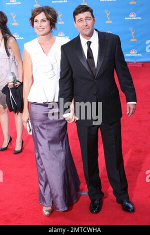 Kyle Chandler and wife Kathryn Chandler The 62nd Annual Primetime Emmy ...