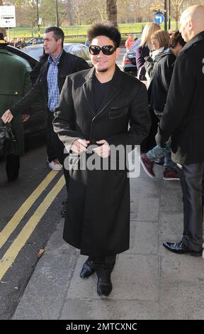 HRH Prince Azim is seen arriving at a luxury hotel in London prior to Mariah Carey's arrival. It's been reported that Prince Azim and Carey, who is good friends with Azim, were hanging out at the hotel which she described as very festive. Prince Azime is the eldest son of the Sultan of Brunei and is internationally famous for throwing lavish parties which include A list celebrities such as Michael Jackson, Diana Ross, Scarlett Johansson, Janet Jackson and of course friend Mariah Carey. London, UK. 10th December 2011. Stock Photo