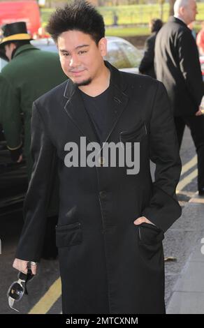 HRH Prince Azim is seen arriving at a luxury hotel in London prior to Mariah Carey's arrival. It's been reported that Prince Azim and Carey, who is good friends with Azim, were hanging out at the hotel which she described as very festive. Prince Azime is the eldest son of the Sultan of Brunei and is internationally famous for throwing lavish parties which include A list celebrities such as Michael Jackson, Diana Ross, Scarlett Johansson, Janet Jackson and of course friend Mariah Carey. London, UK. 10th December 2011. Stock Photo