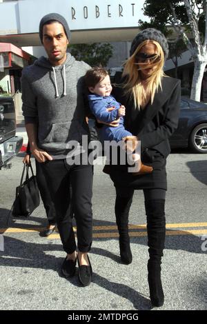 Rachel Zoe dresses up her little man Skyler in chic hat and