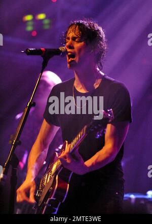 UK band Razorlight performs live at the Filmore. The indie band ...