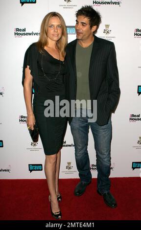 Adrianne Zucker and Galen Gering at the premiere party for Bravo's 'The Real Housewives of Miami' at the Eden Roc Renaissance Miami Beach in Miami Beach, FL.  2/21/11. Stock Photo