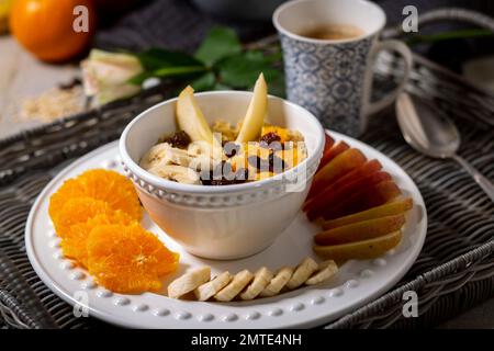 Frühstück / ��ü������ / Obst / Kaffee Stock Photo