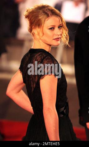 Emilie de Ravin at the UK premiere of 'Remember Me' in Leicester Square. London, UK. 3/17/10. Stock Photo